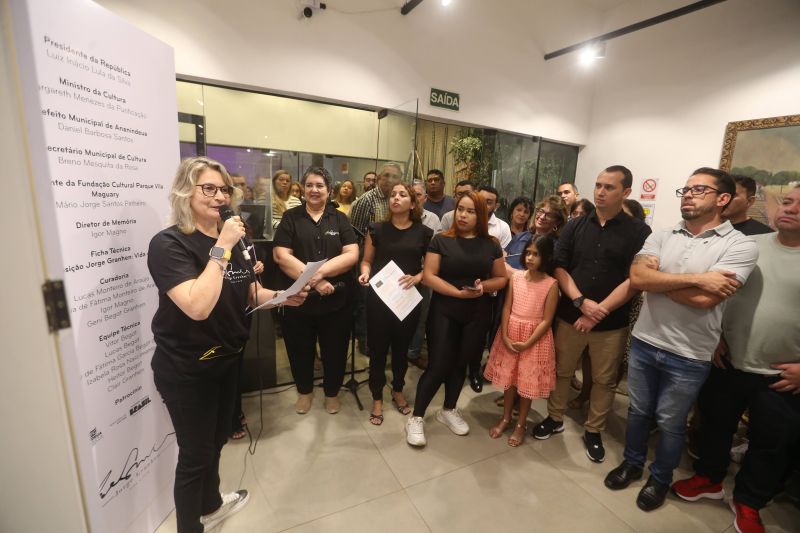 Vernissagem da Exposição Jorge Granhen, vida e arte