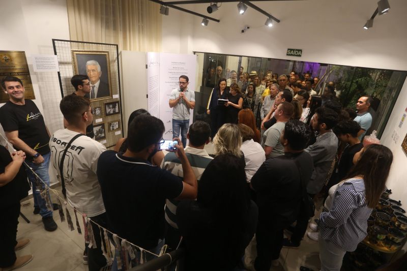 Vernissagem da Exposição Jorge Granhen, vida e arte
