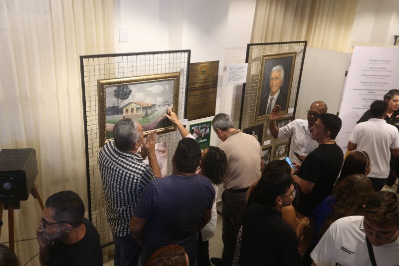 Vernissagem da Exposição Jorge Granhen, vida e arte