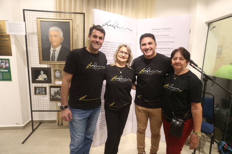 Vernissagem da Exposição Jorge Granhen, vida e arte