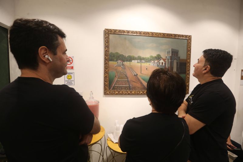 Vernissagem da Exposição Jorge Granhen, vida e arte