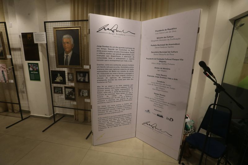 Vernissagem da Exposição Jorge Granhen, vida e arte