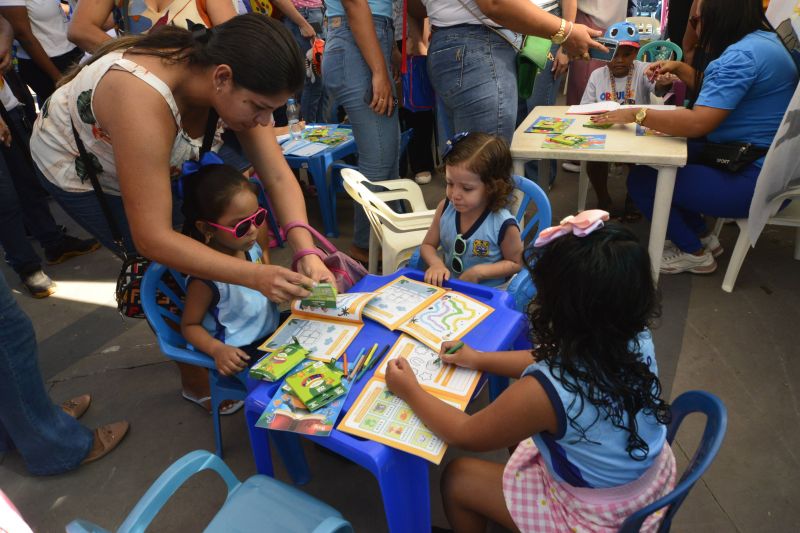 Manhã alegre e conscientização sobre autismo no parque Cultural Vila Maguary