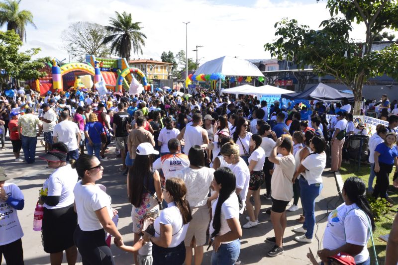 Manhã alegre e conscientização sobre autismo no parque Cultural Vila Maguary