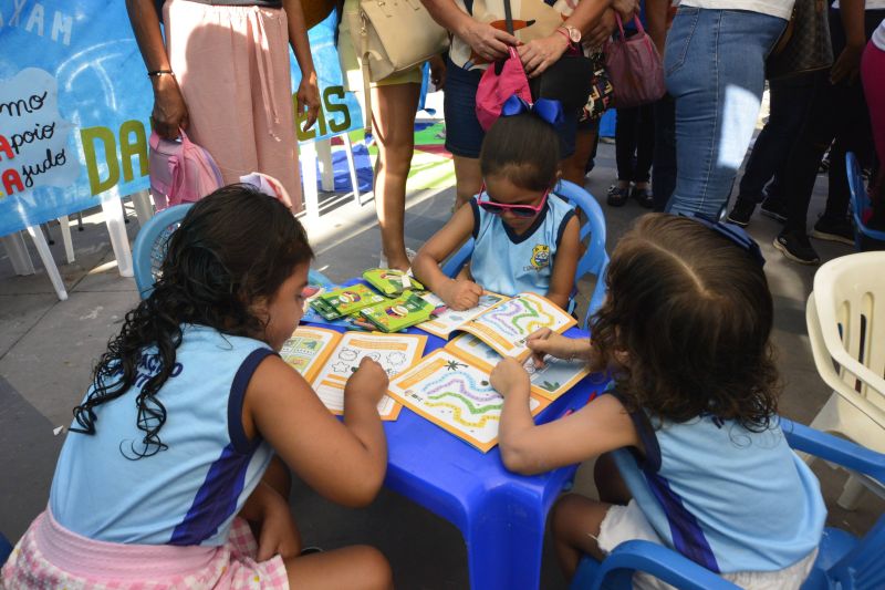 Manhã alegre e conscientização sobre autismo no parque Cultural Vila Maguary