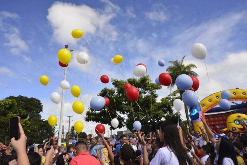 Manhã alegre e conscientização sobre autismo no parque Cultural Vila Maguary
