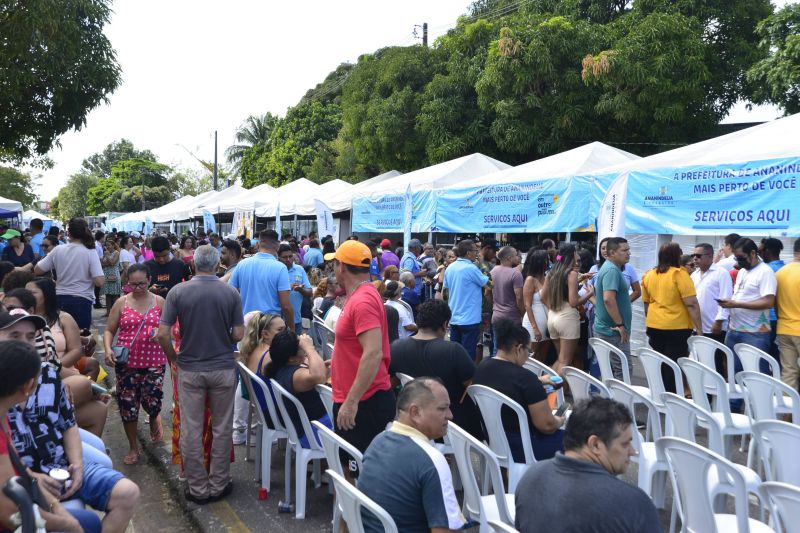 Ação do Programa Prefeitura em Movimento na Arterial 18