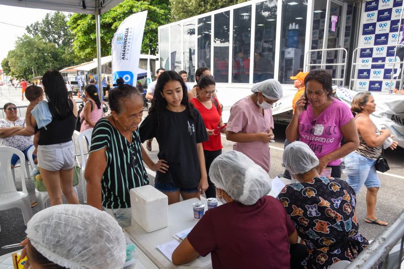 Ação do Programa Prefeitura em Movimento na Arterial 18