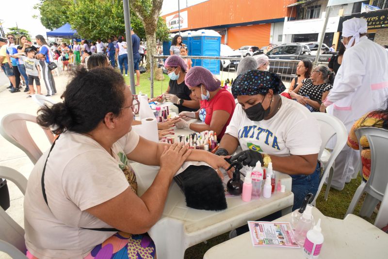 Ação do Programa Prefeitura em Movimento na Arterial 18