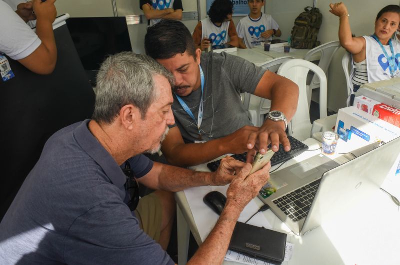 Ação do Programa Prefeitura em Movimento na Arterial 18