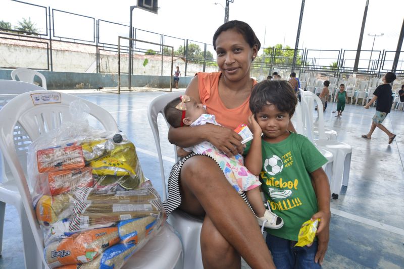 Entrega de 1.000 apoios alimentares para as Mães acompanhadas pelos CRAS