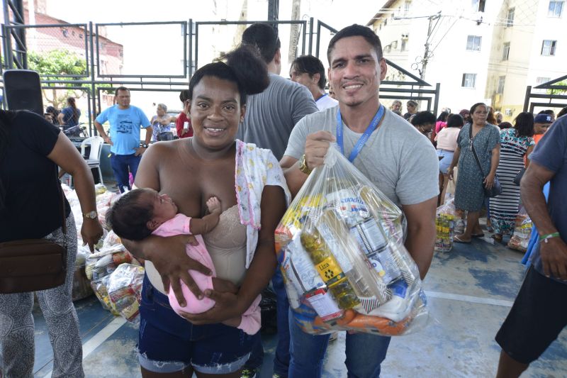 Entrega de 1.000 apoios alimentares para as Mães acompanhadas pelos CRAS