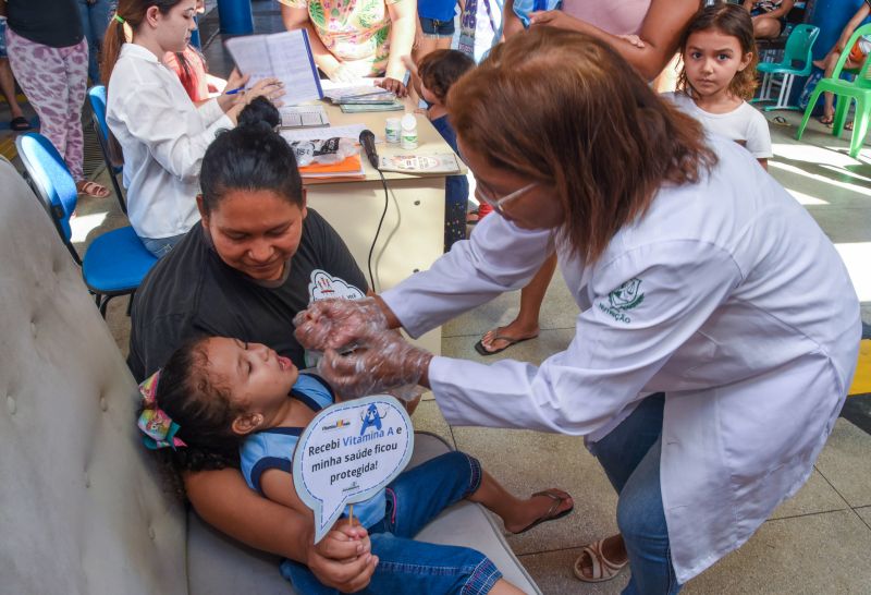 Saúde na Escola CMREI Irmã Dulce no bairro de Águas Lindas