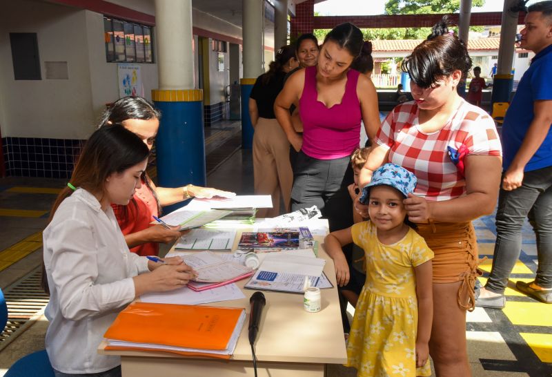 Saúde na Escola CMREI Irmã Dulce no bairro de Águas Lindas
