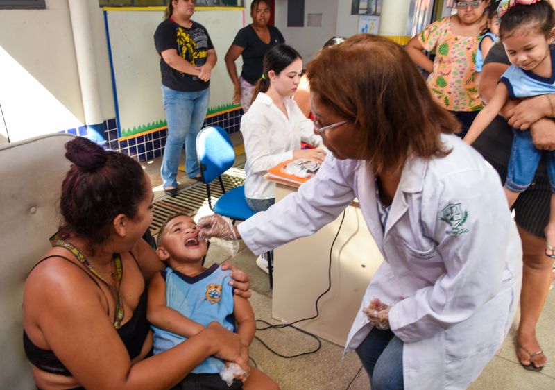 Saúde na Escola CMREI Irmã Dulce no bairro de Águas Lindas
