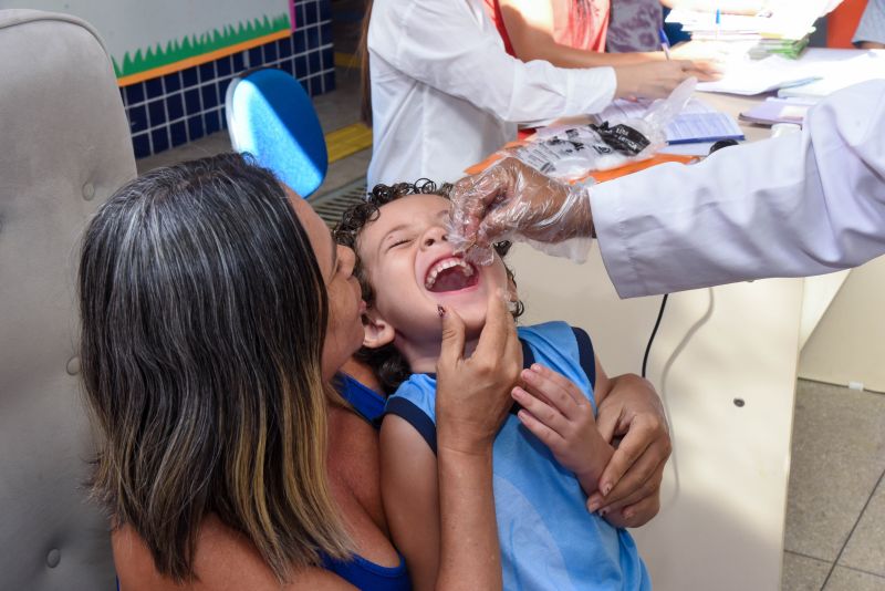 Saúde na Escola CMREI Irmã Dulce no bairro de Águas Lindas
