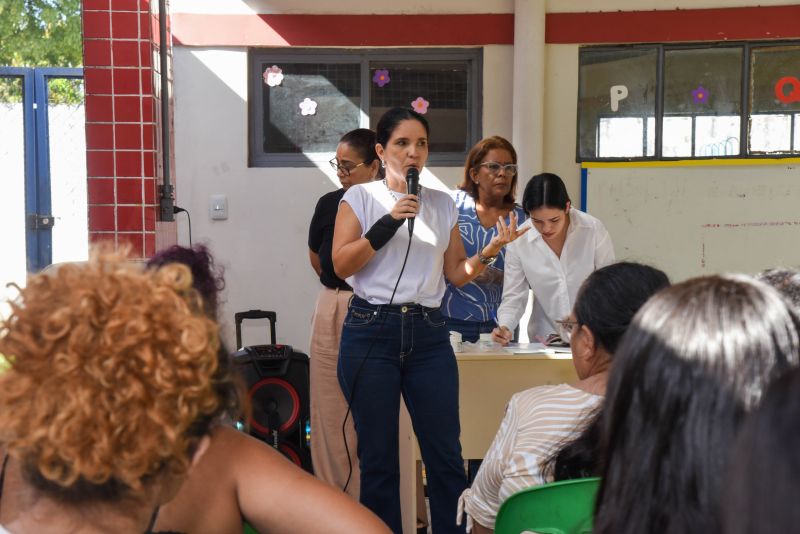 Saúde na Escola CMREI Irmã Dulce no bairro de Águas Lindas