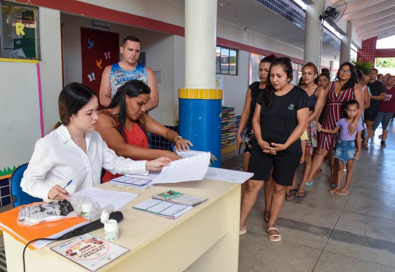 Saúde na Escola CMREI Irmã Dulce no bairro de Águas Lindas
