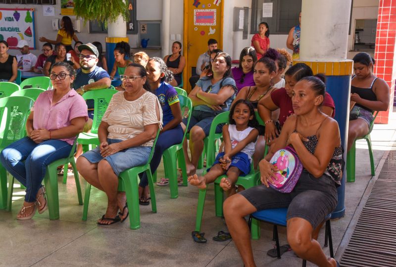 Saúde na Escola CMREI Irmã Dulce no bairro de Águas Lindas