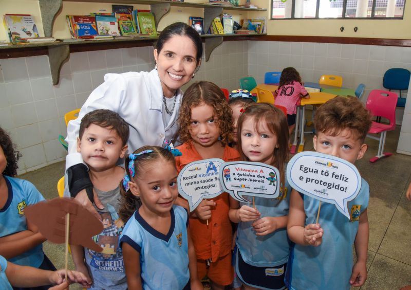 Saúde na Escola CMREI Irmã Dulce no bairro de Águas Lindas