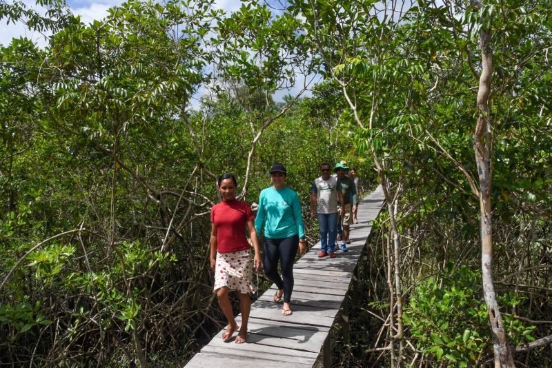Eco trilha na Ilha de João Pilatos