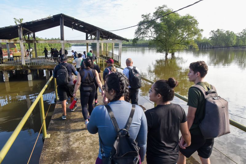 Eco trilha na Ilha de João Pilatos