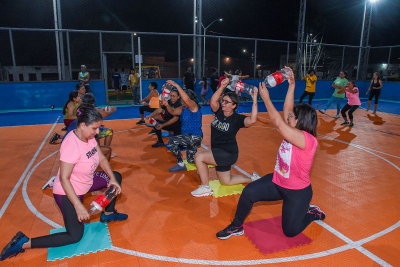 Aulão de Ritbox na praça Marcos Vinícius Leite Rodrigues no bairro 40 H