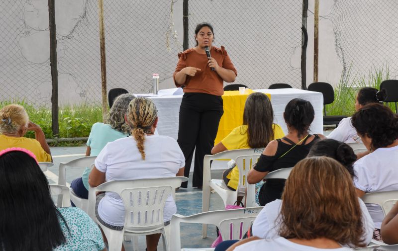 Pré Conferências da Mulher no CRAS Estrela do conjunto Júlia Seffer