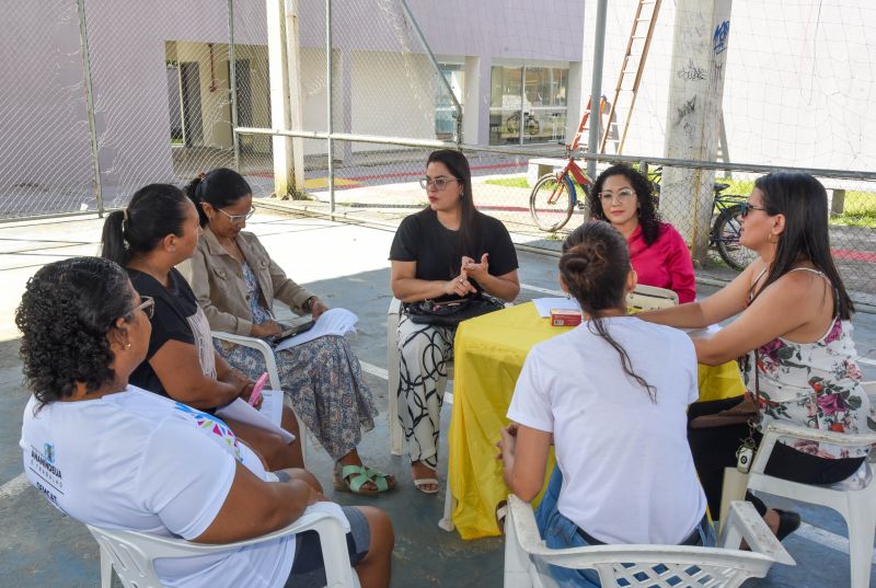 Pré Conferências da Mulher no CRAS Estrela do conjunto Júlia Seffer