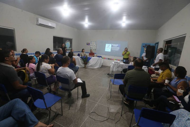 Audiência Pública do PPA e LOA na escola Manoel José Sanches