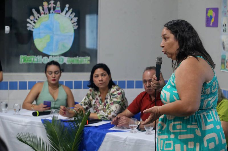 Audiência Pública do PPA e LOA na escola Manoel José Sanches