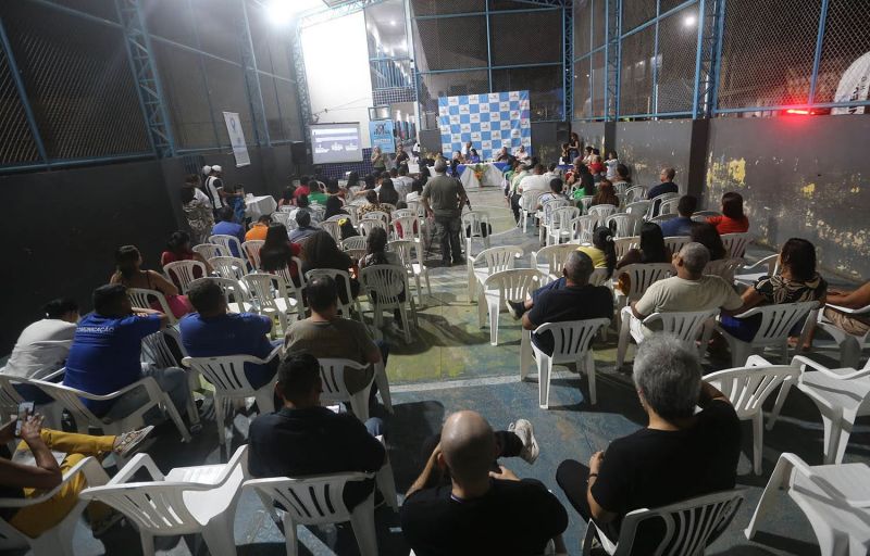 Audiência Pública do PPA e LOA na escola Nova Tauari no bairro IcuÍ Guajará