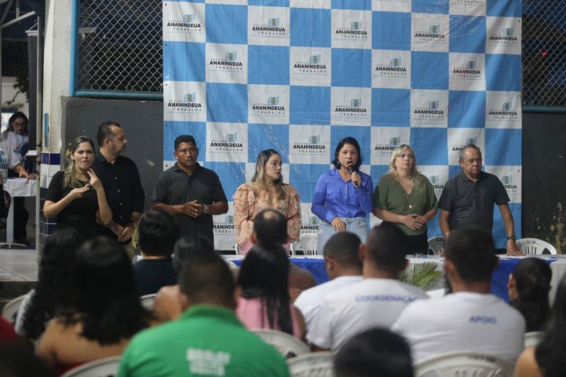 Audiência Pública do PPA e LOA na escola Nova Tauari no bairro IcuÍ Guajará