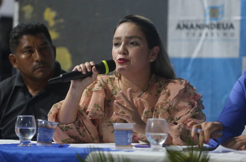Audiência Pública do PPA e LOA na escola Nova Tauari no bairro IcuÍ Guajará