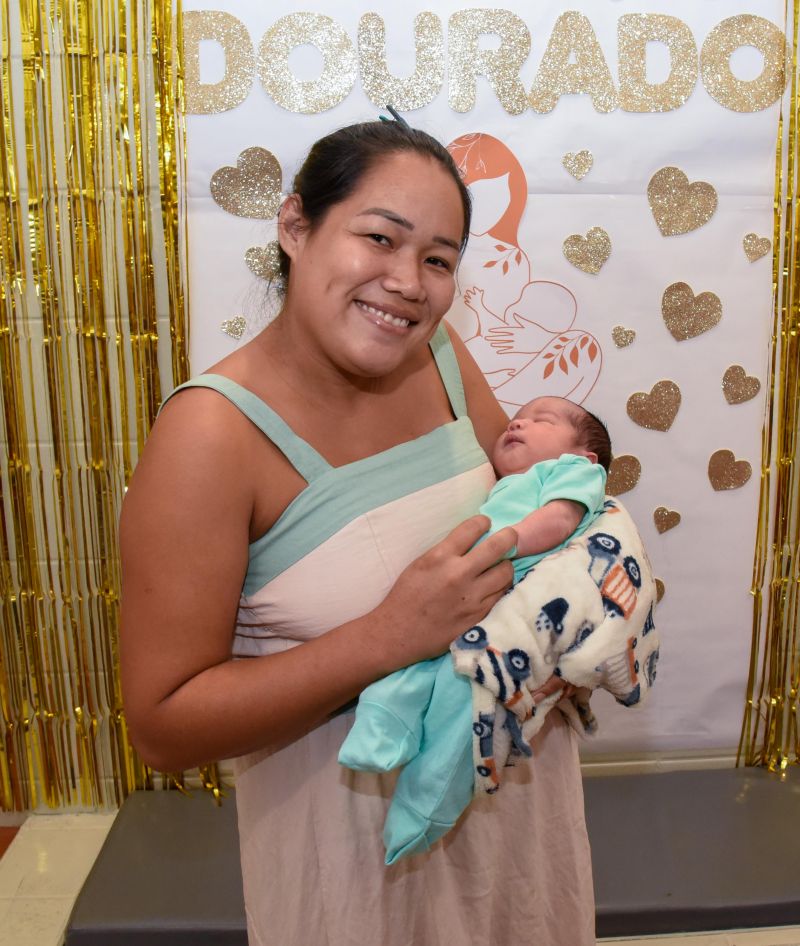 Mamaço na maternidade Sagrada Família