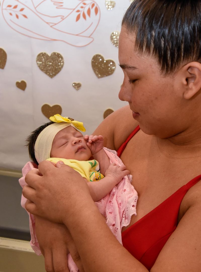 Mamaço na maternidade Sagrada Família