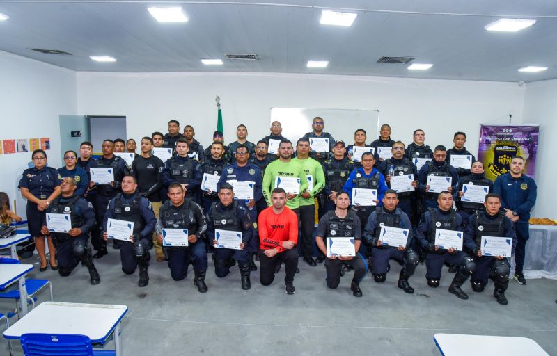 Encerramento do curso de Pilotagem de Motocicleta