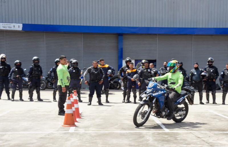 Encerramento do curso de Pilotagem de Motocicleta
