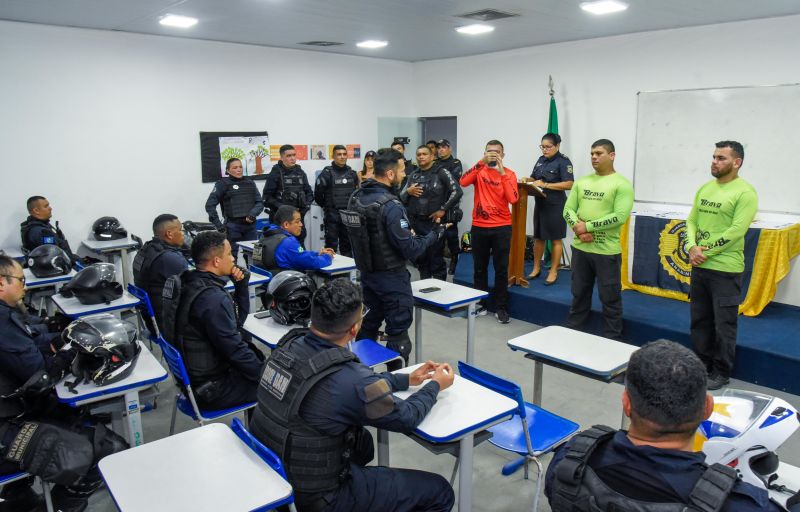 Encerramento do curso de Pilotagem de Motocicleta