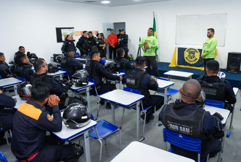 Encerramento do curso de Pilotagem de Motocicleta