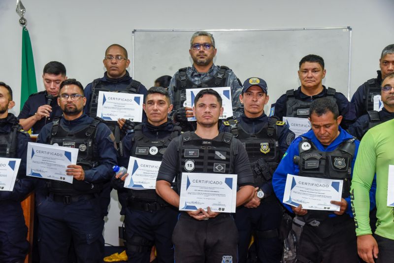 Encerramento do curso de Pilotagem de Motocicleta