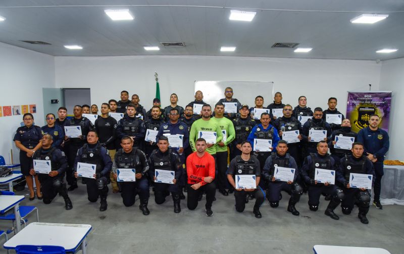 Encerramento do curso de Pilotagem de Motocicleta