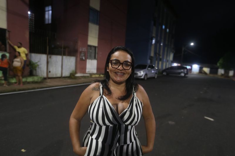 Inauguração de ruas pavimentadas no conjunto Clodomir de Nazaré no Distrito Industrial