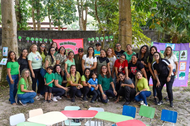 Atividades alusiva ao Dia da Árvore no parque Seringal