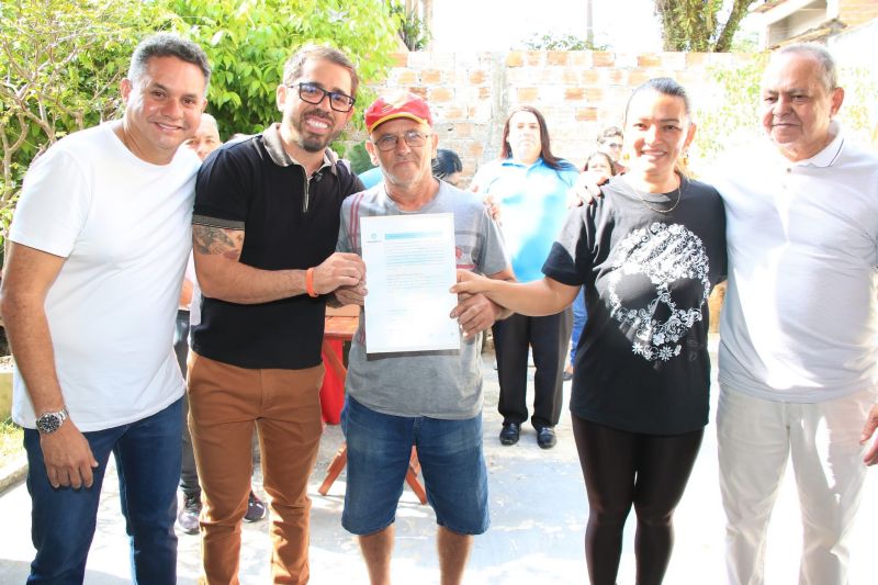 Entrega de Títulos de Propriedade na comunidade São Francisco no Coqueiro
