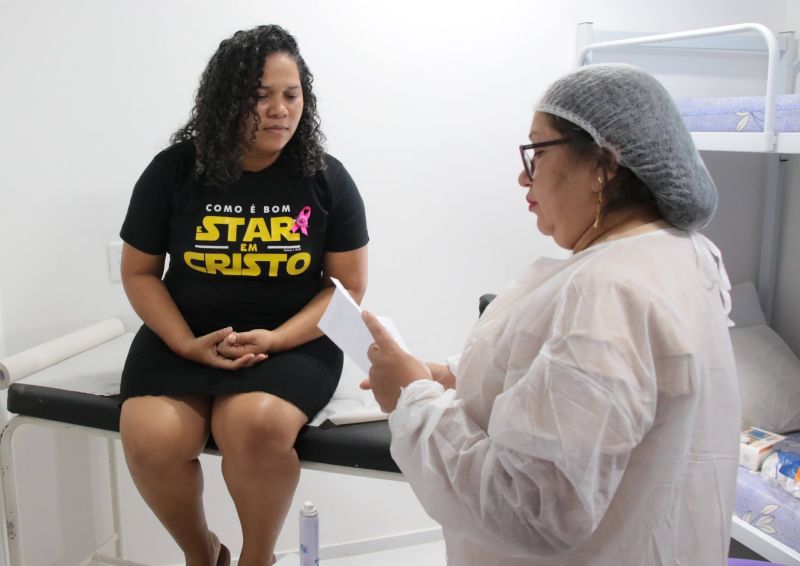 Ação em alusão ao Outubro Rosa