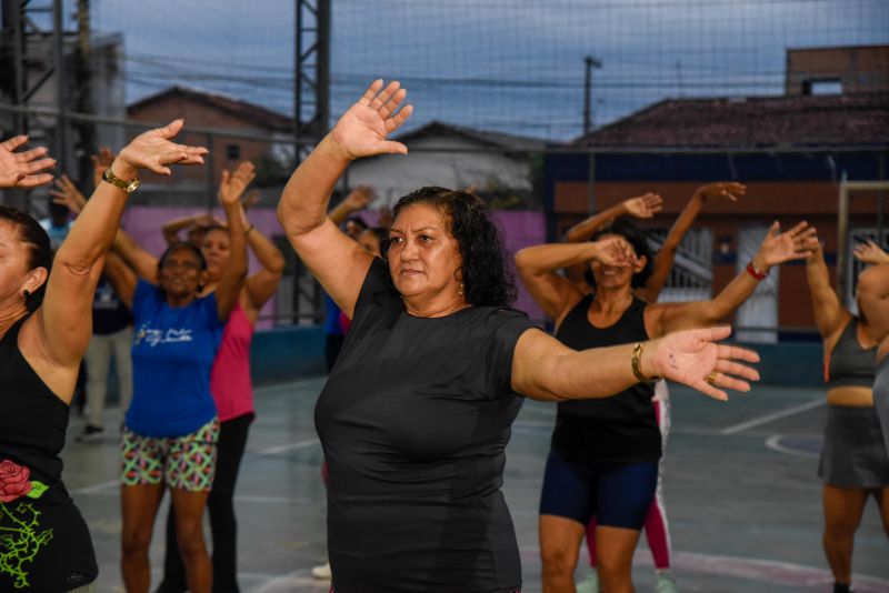 Projeto cidade saúde na quadra do conjunto Geraldo Palmeira no Distrito Industrial