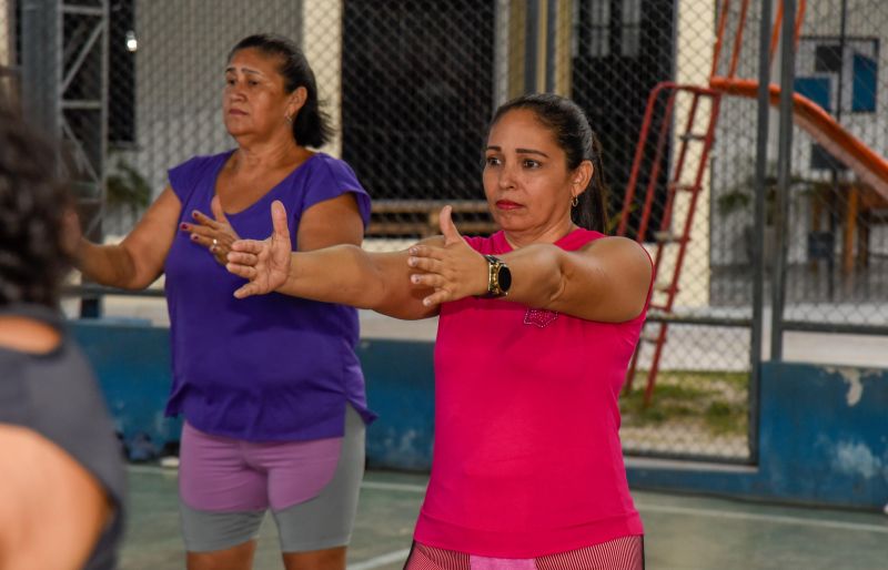 Projeto cidade saúde na quadra do conjunto Geraldo Palmeira no Distrito Industrial