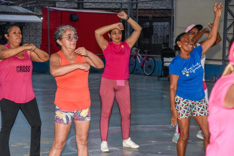 Projeto cidade saúde na quadra do conjunto Geraldo Palmeira no Distrito Industrial