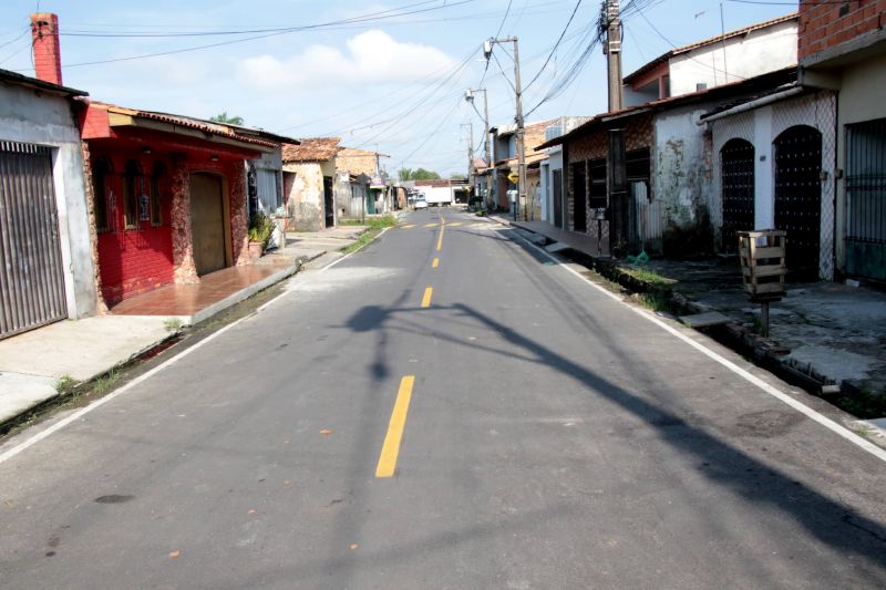 Inauguração asfáltica de ruas do PAAR, Alameda Maloca, Califórnia e Santa Rosa
